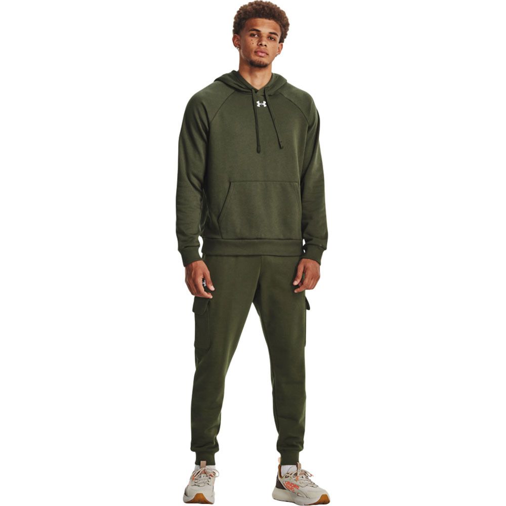 Under Armour RIVAL - Sweat Homme vert