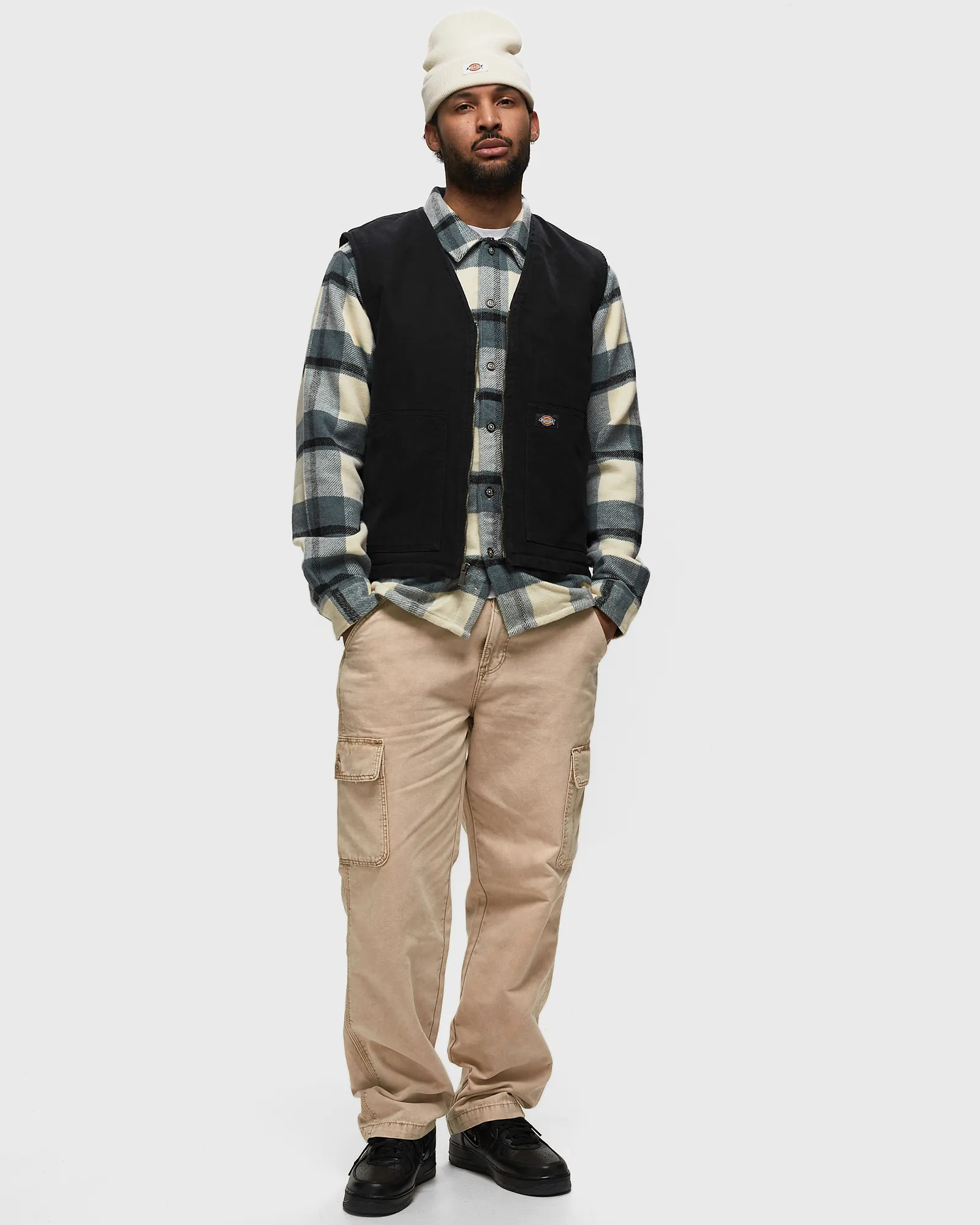 Colete Dickies Duck Canvas SMR SW Preto