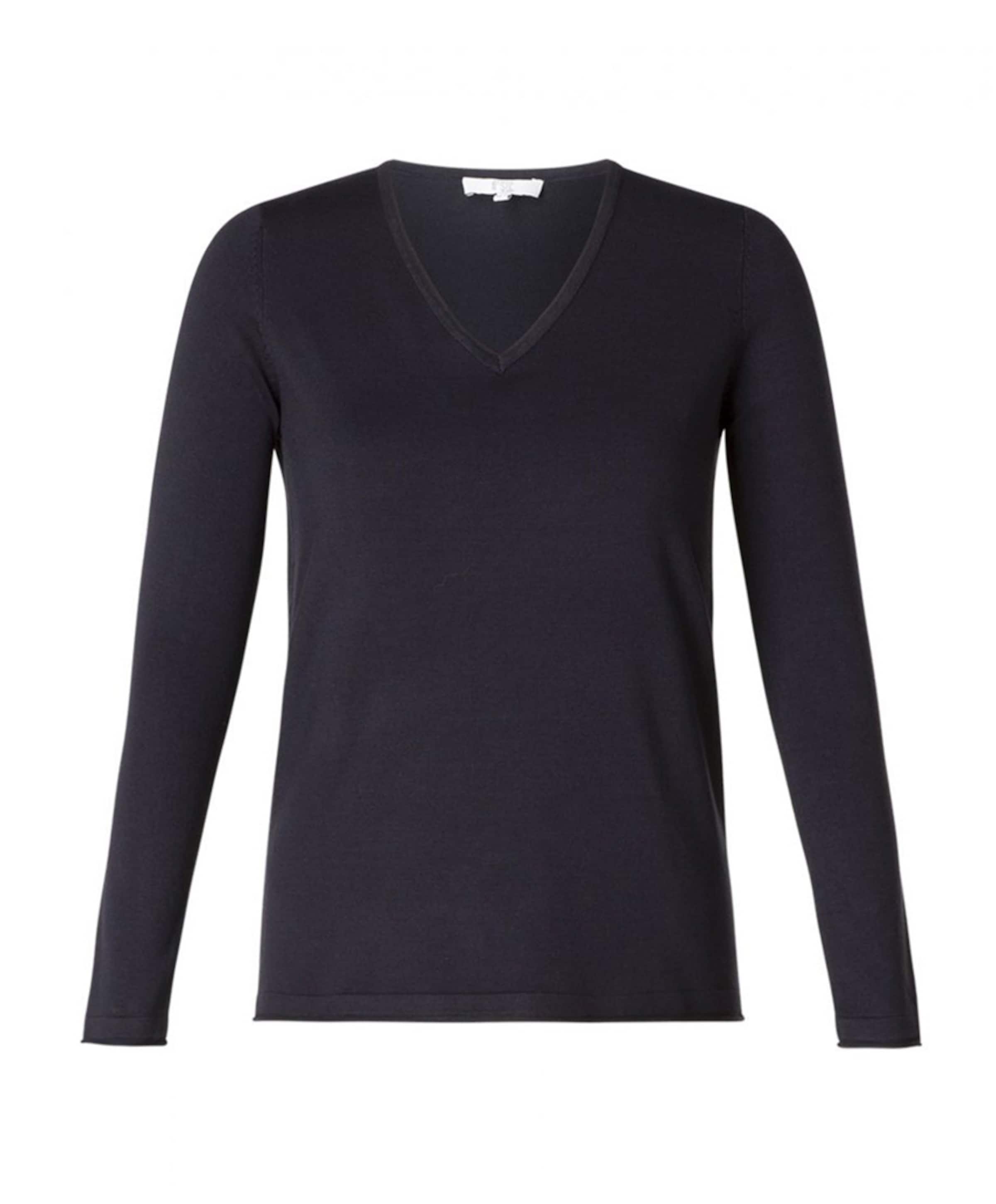 Base Level Curvy Dames trui blauw