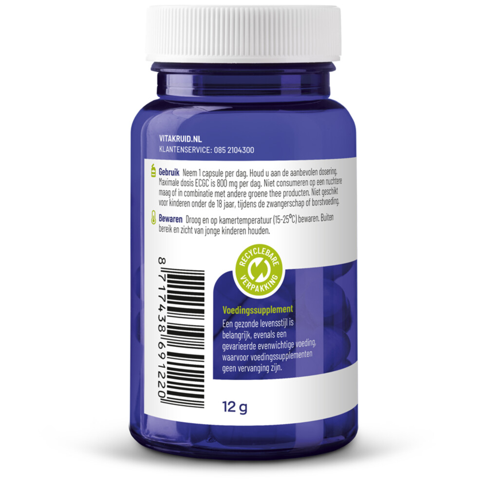 Vitakruid Saffraan & L-Theanine 30 vegacapsules