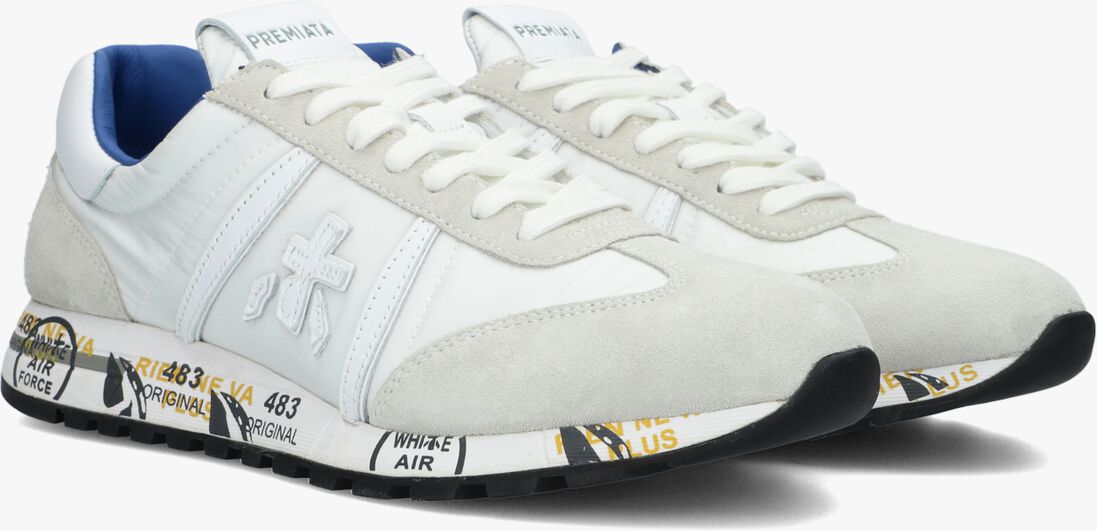 PREMIATA witte premiata lage sneakers lucy-d