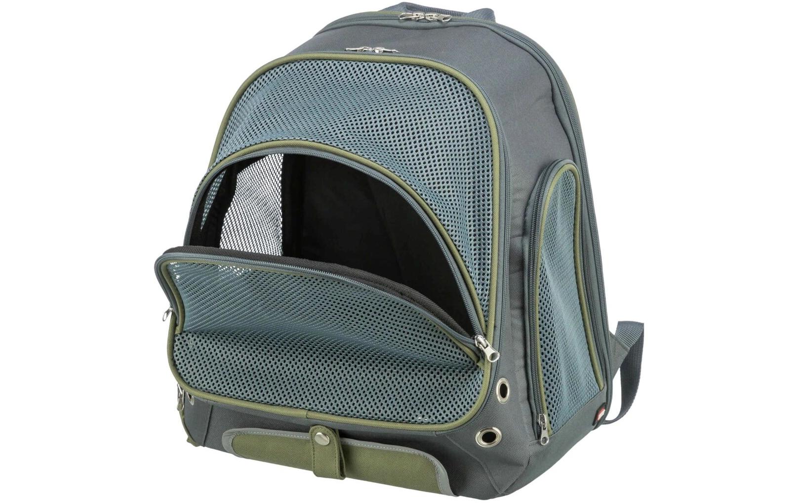 Tiertransport-Rucksack DunkelgrauTransporttasche für Tiere