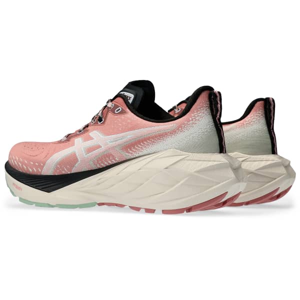 Chaussure running ASICS NOVABLAST 4 TR W NATURE BATHING/ROSE ROUGE