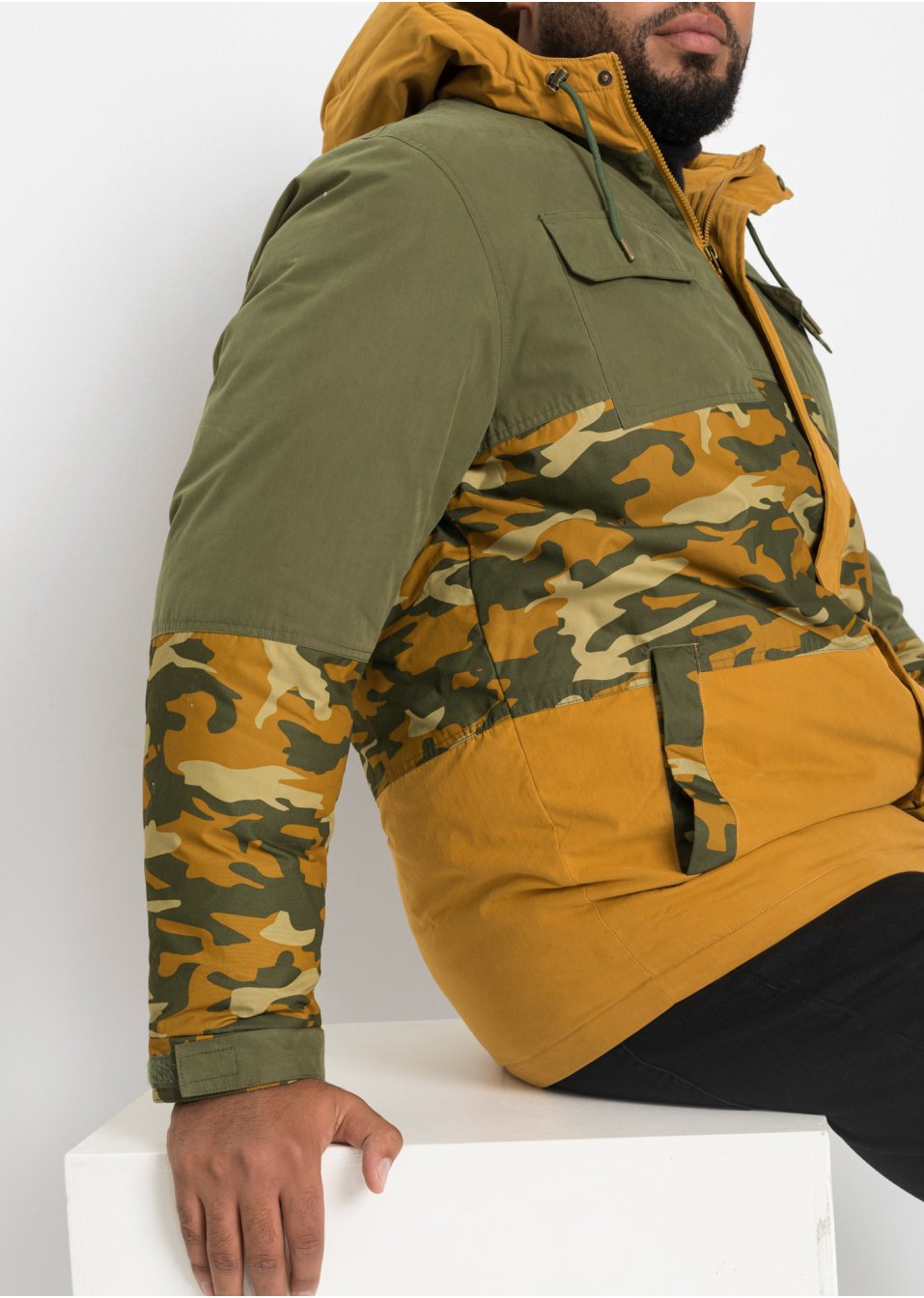 Veste d'hiver à capuche