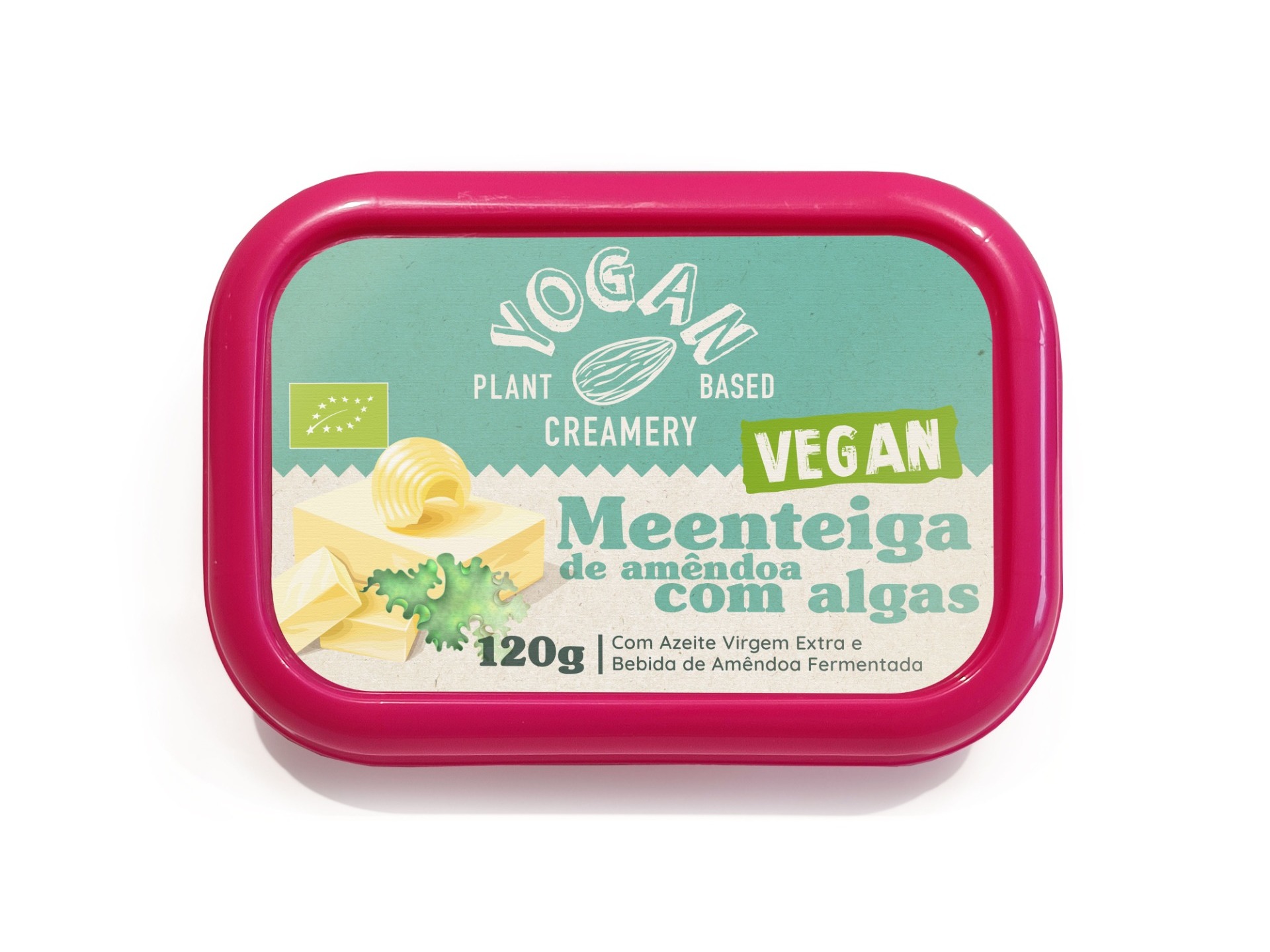 MEENTEIGA VEGETAL YOGAN BIO COM ALGAS 120 G
