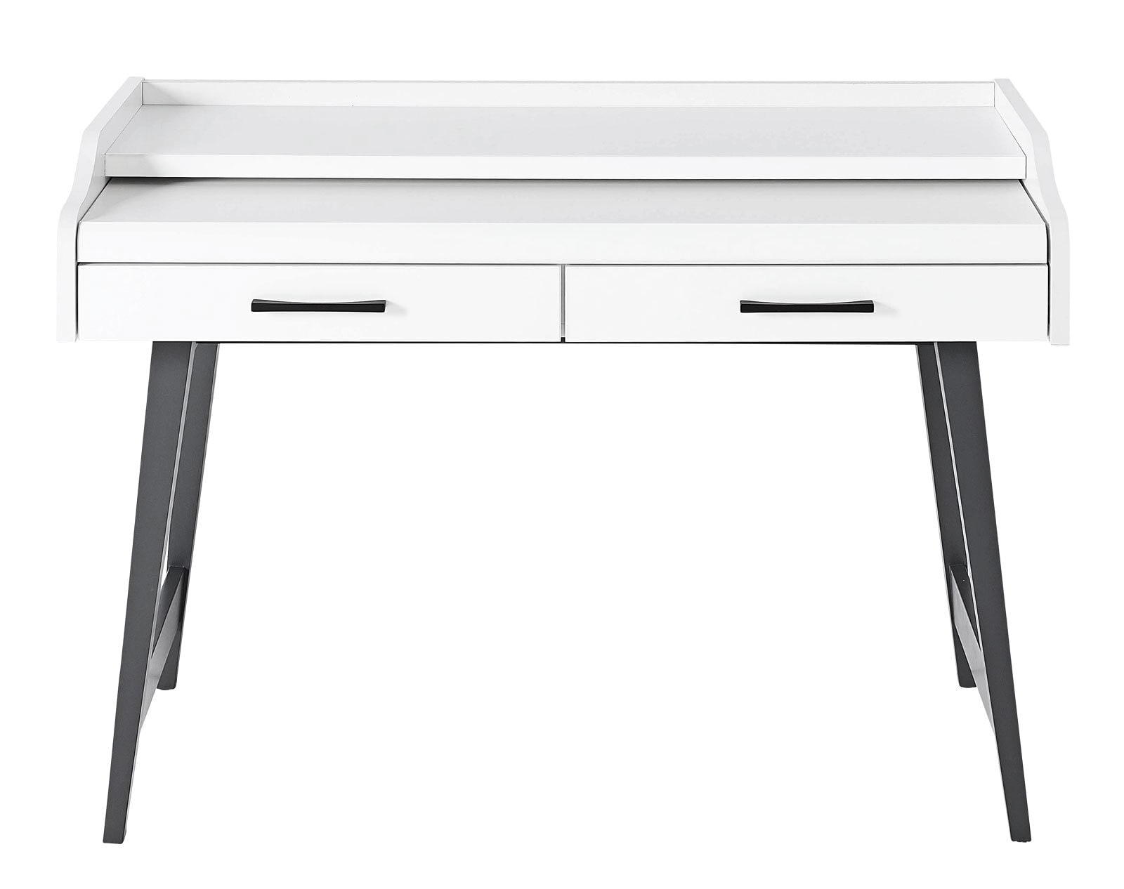 Schreibtisch Inno4Home 120x50 cm grau/weiß