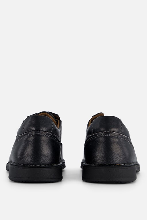 Outfielder Veterschoenen zwart Leer