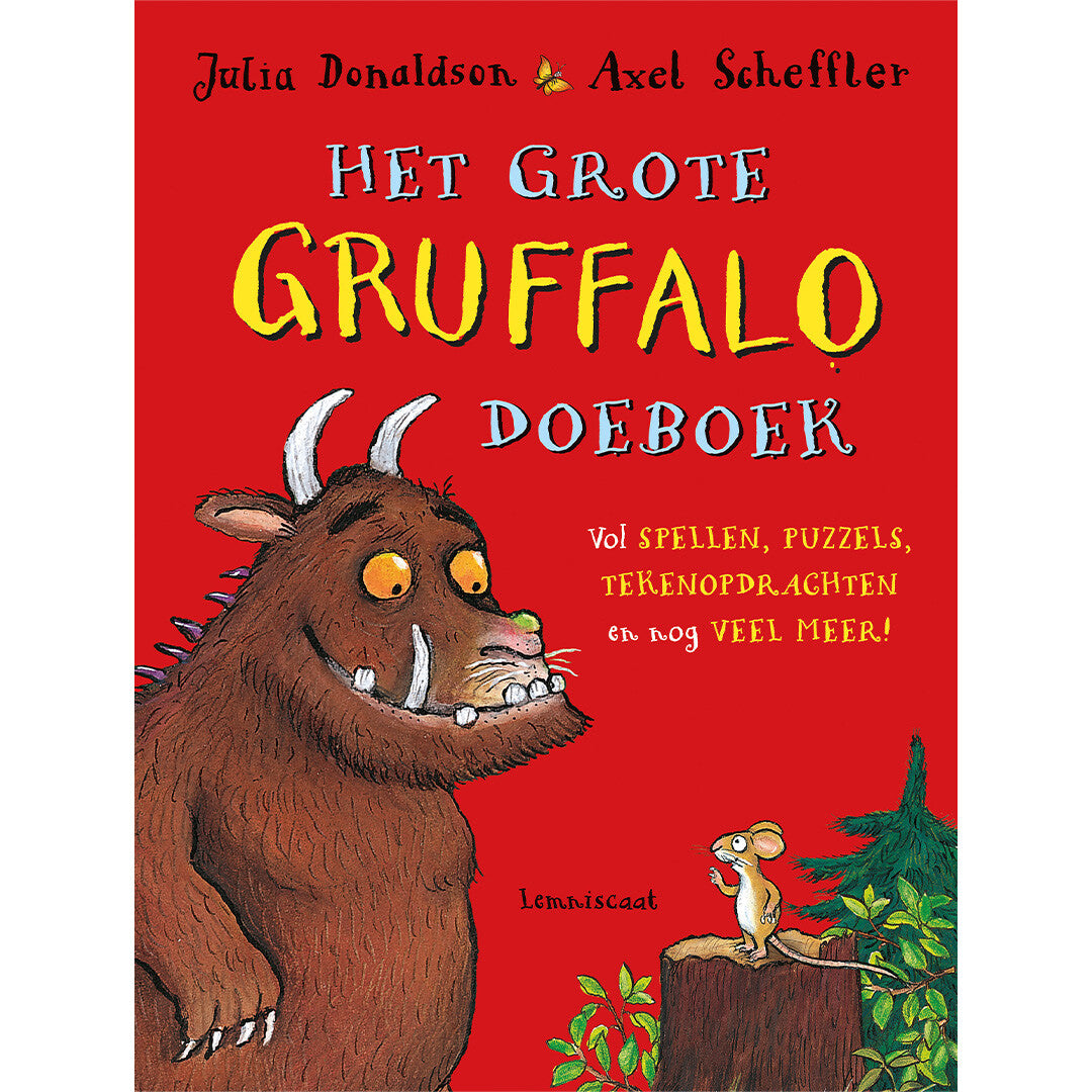 Uitgeverij lemniscaat het grote gruffalo doeboek