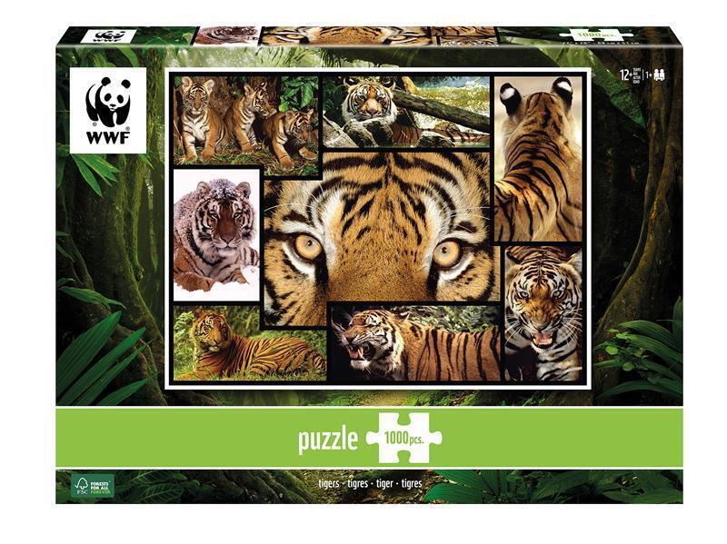 WWF - Tiger 1000 Teile (Puzzle)
