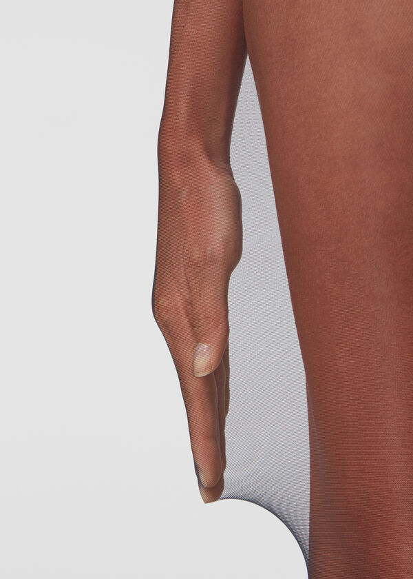 Meia-calça transparente 20 Denier