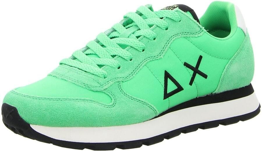 Sun68 Tom Solid Heren Sneakers Schoenen Neon-Groen Z36101