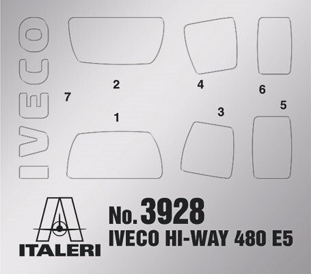 Italeri - Iveco Hi-Way Lastbil Byggesæt - 1:24 - 3928
