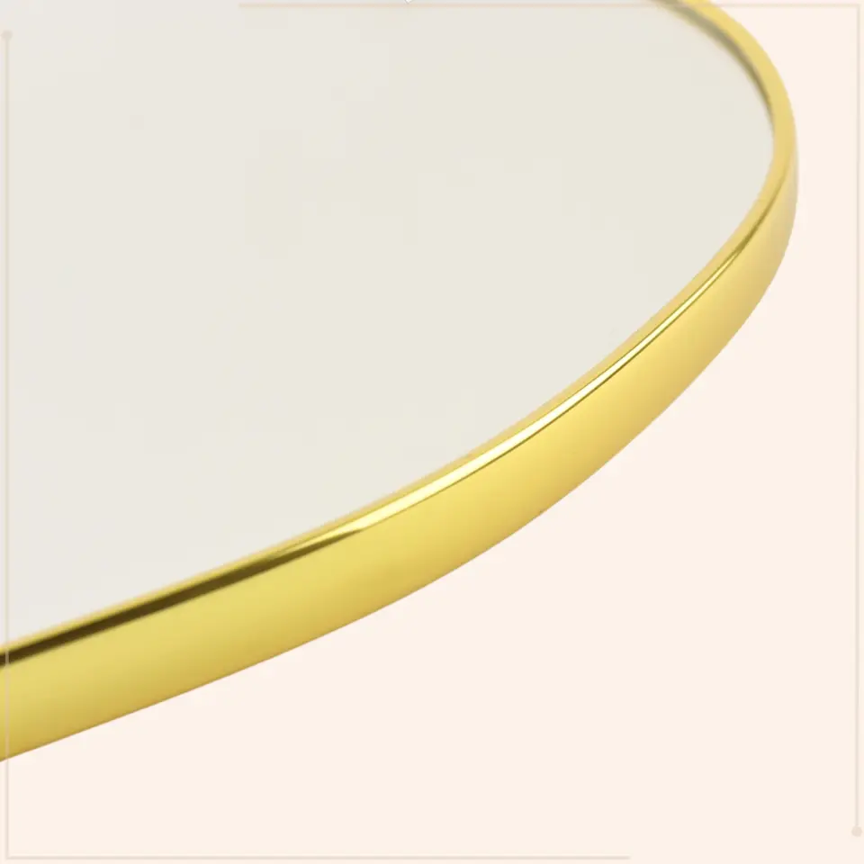 MISOU Spiegel Organische Vorm Goud 30x39cm