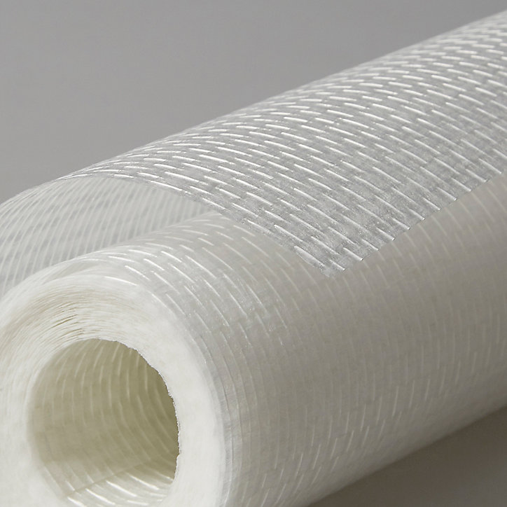 Fibre de verre maille/tissage à peindre DIALL 110g/m² L.25 m (Vendu au rouleau)