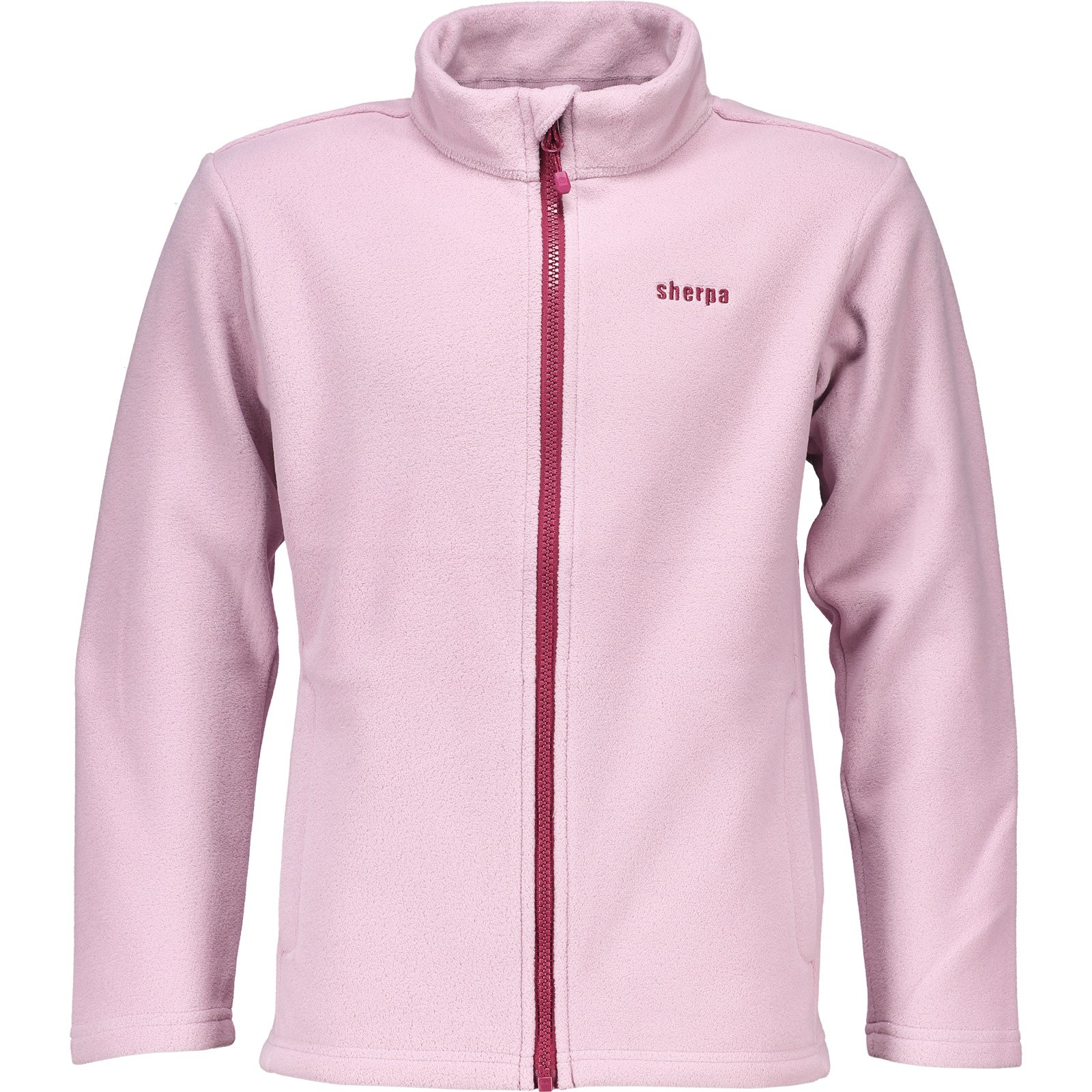 Sherpa Kinder-Fleecejacke Pelden rosa