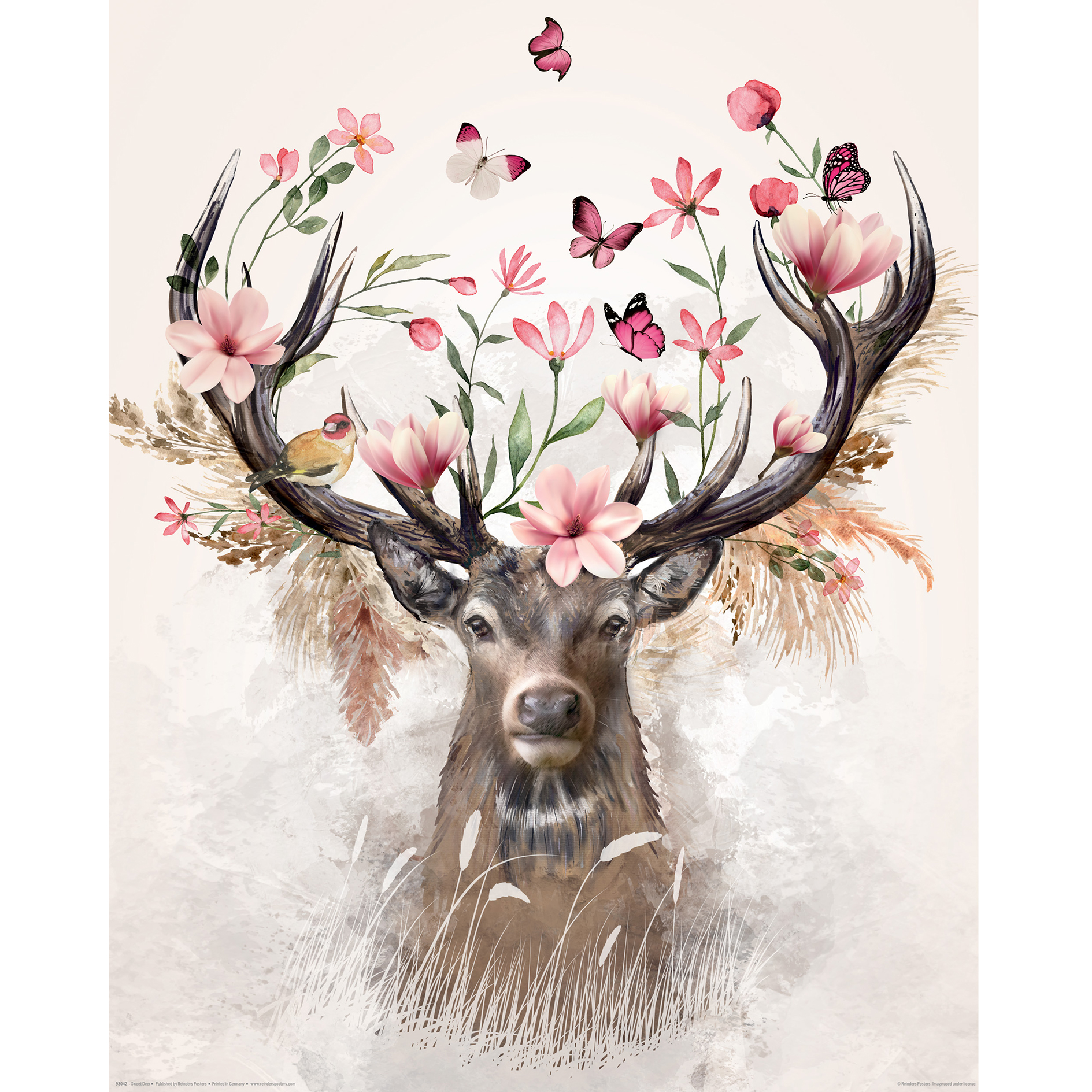 Deco-Panel SWEET DEER - 40x50 cm