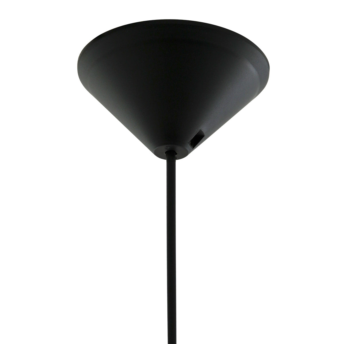 Mexlite - hanglamp - Minimalics - zwart - metaal - Ã 10cm - E27 -