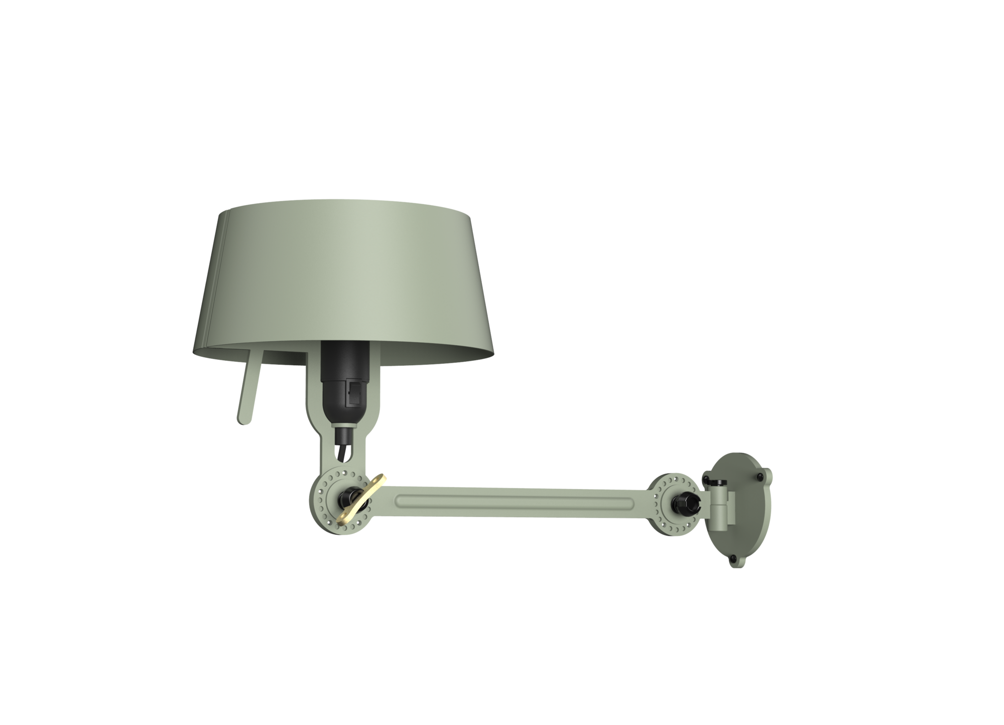 Wandlamp Bolt Bed underfit install flux green