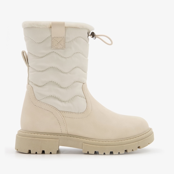 Blue Box meisjes boots met voering beige