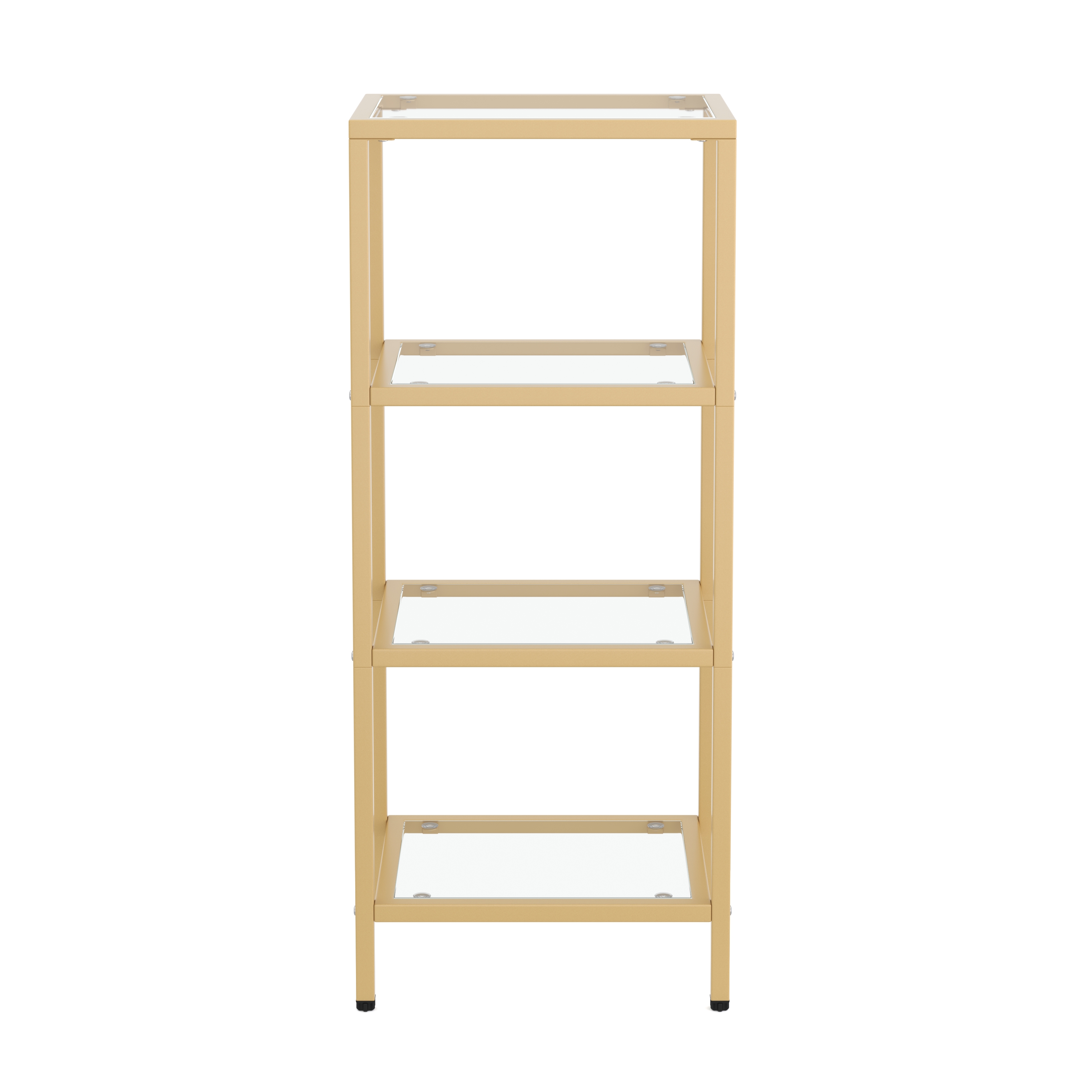 Regal Glas TYRO 40 x 95 cm gold