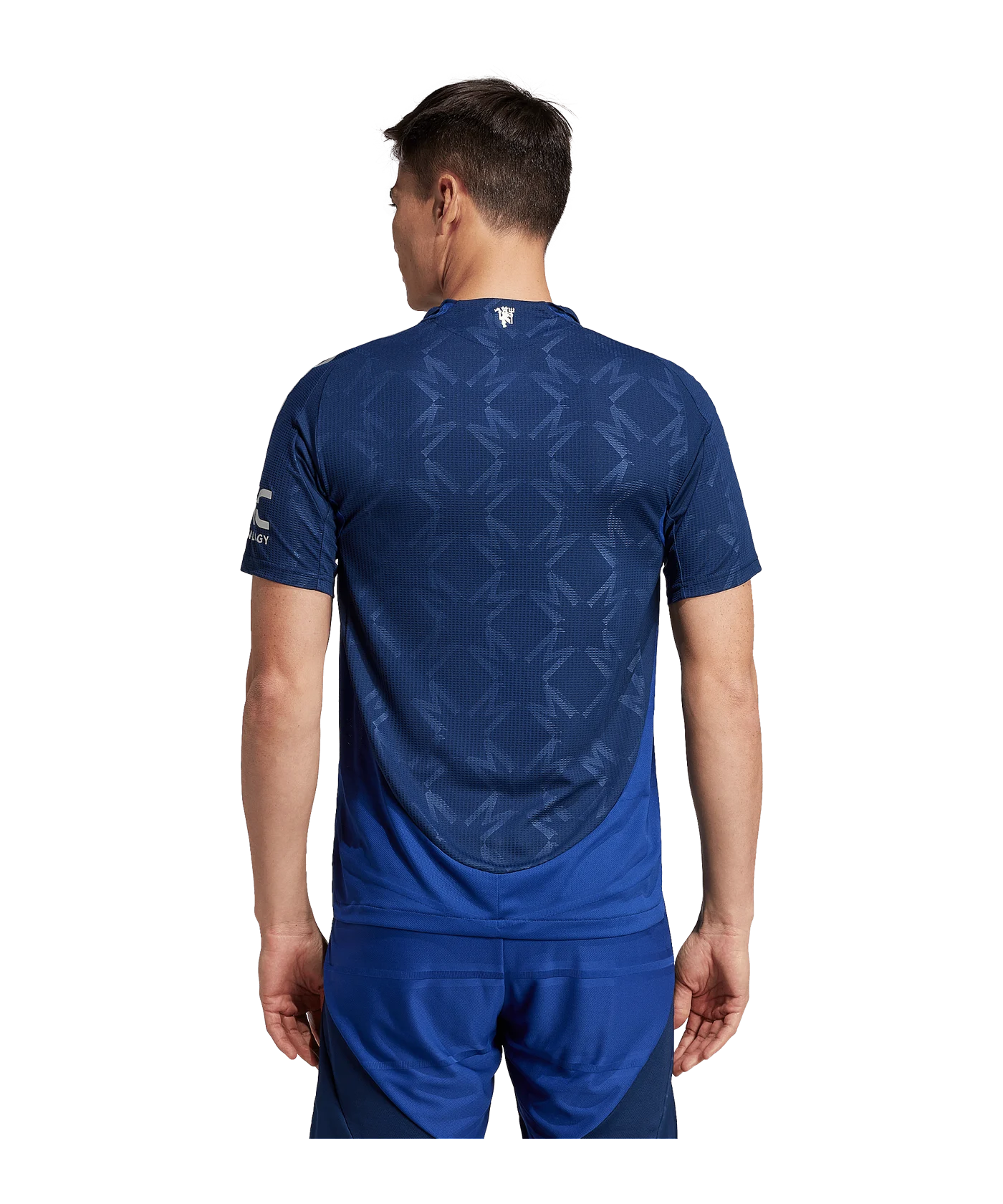 adidas Manchester United Auth. Trikot Away 2024/2025 Blau