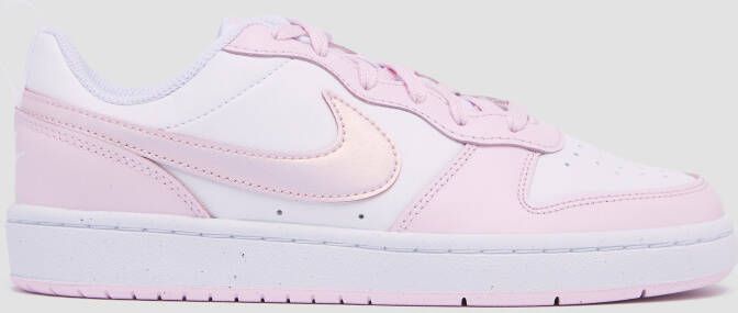 Nike court borough low 2 se1 sneakers wit roze dames kinderen