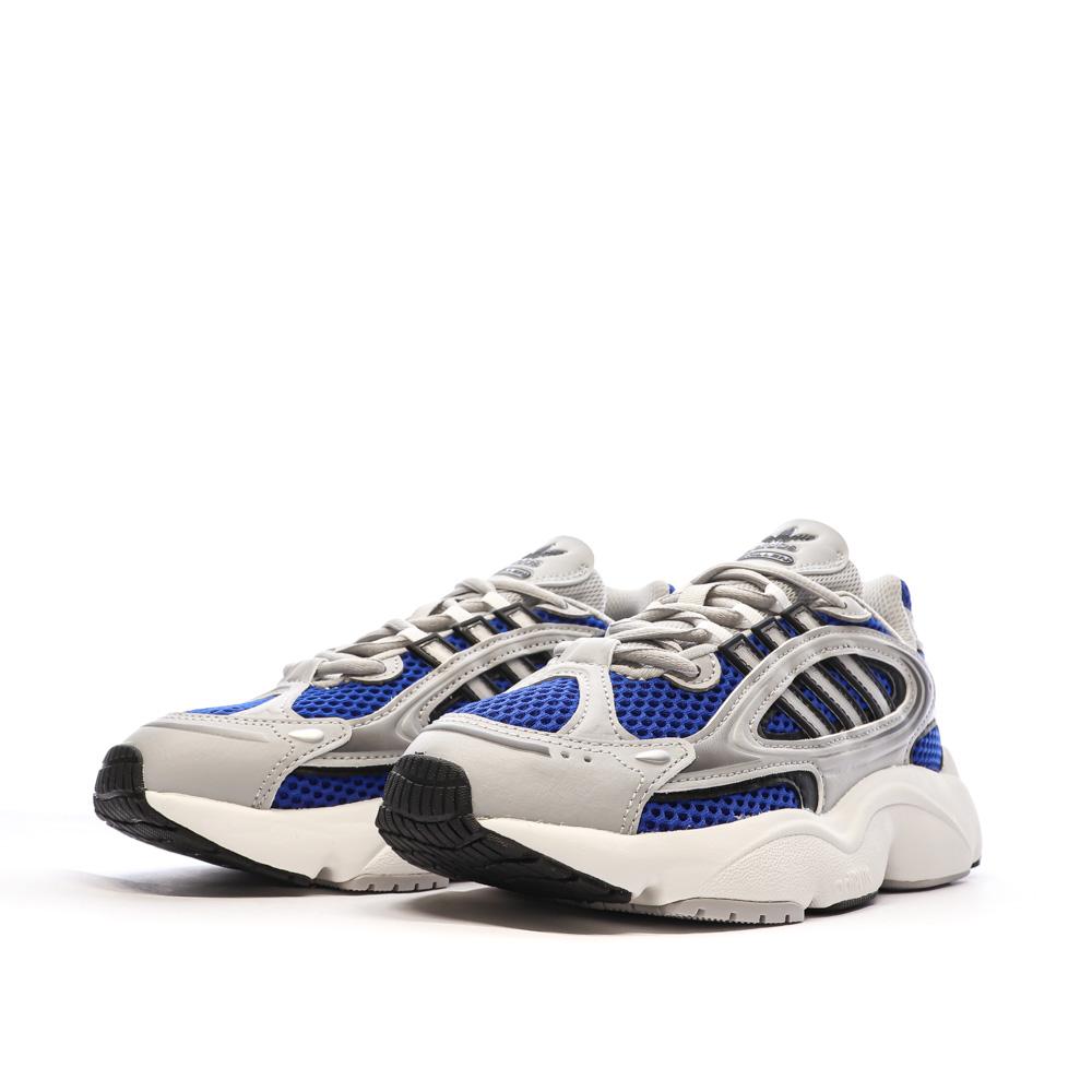 Adidas Baskets Gris/Bleu Femme Adidas Ozmillen