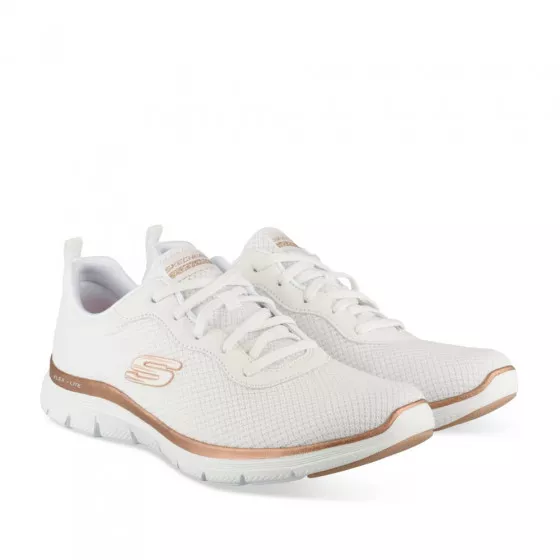 Baskets BLANC SKECHERS Flex Appeal 4.0
