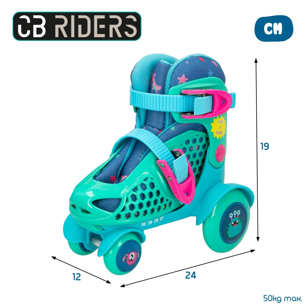 Patins infantis Cb Riders Ride & Roar