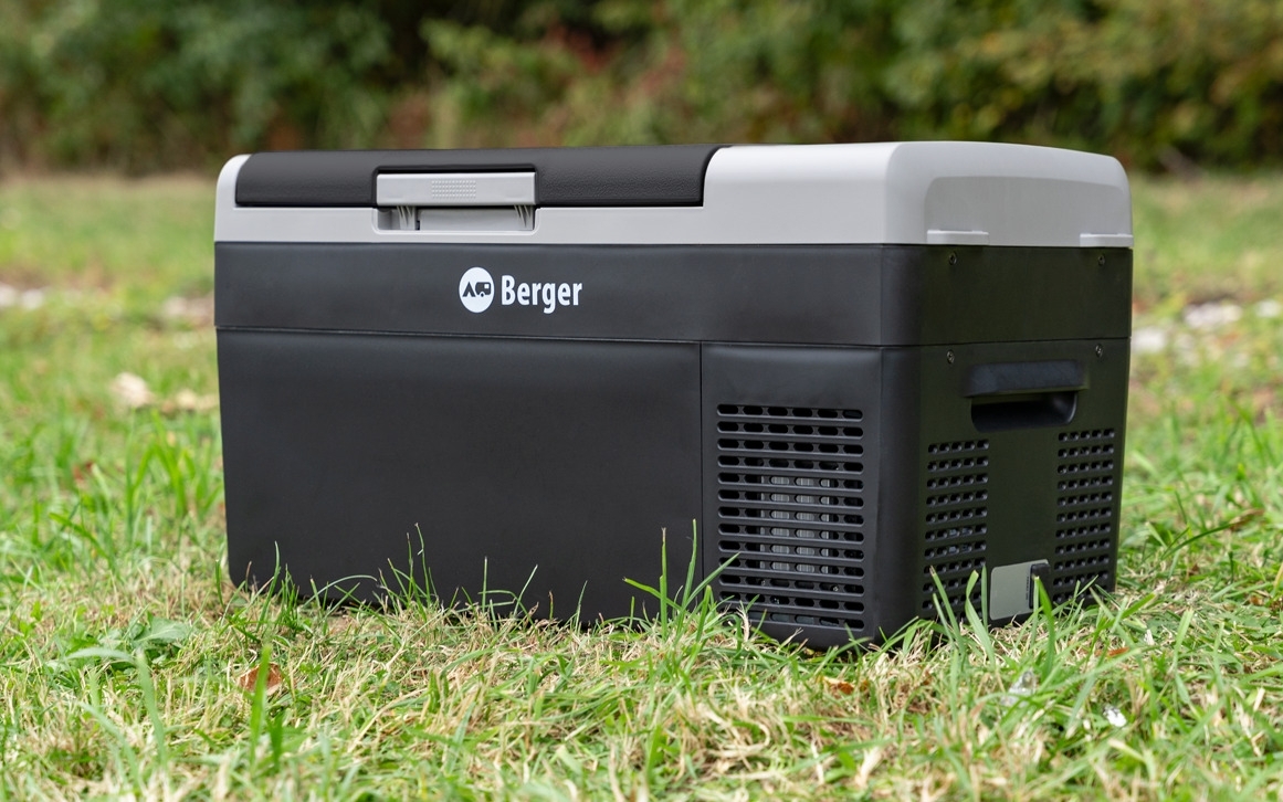 Berger MC 20 Kompressor Kühlbox mit Tiefkühlfunktion 12V 24V 230V 20 Liter