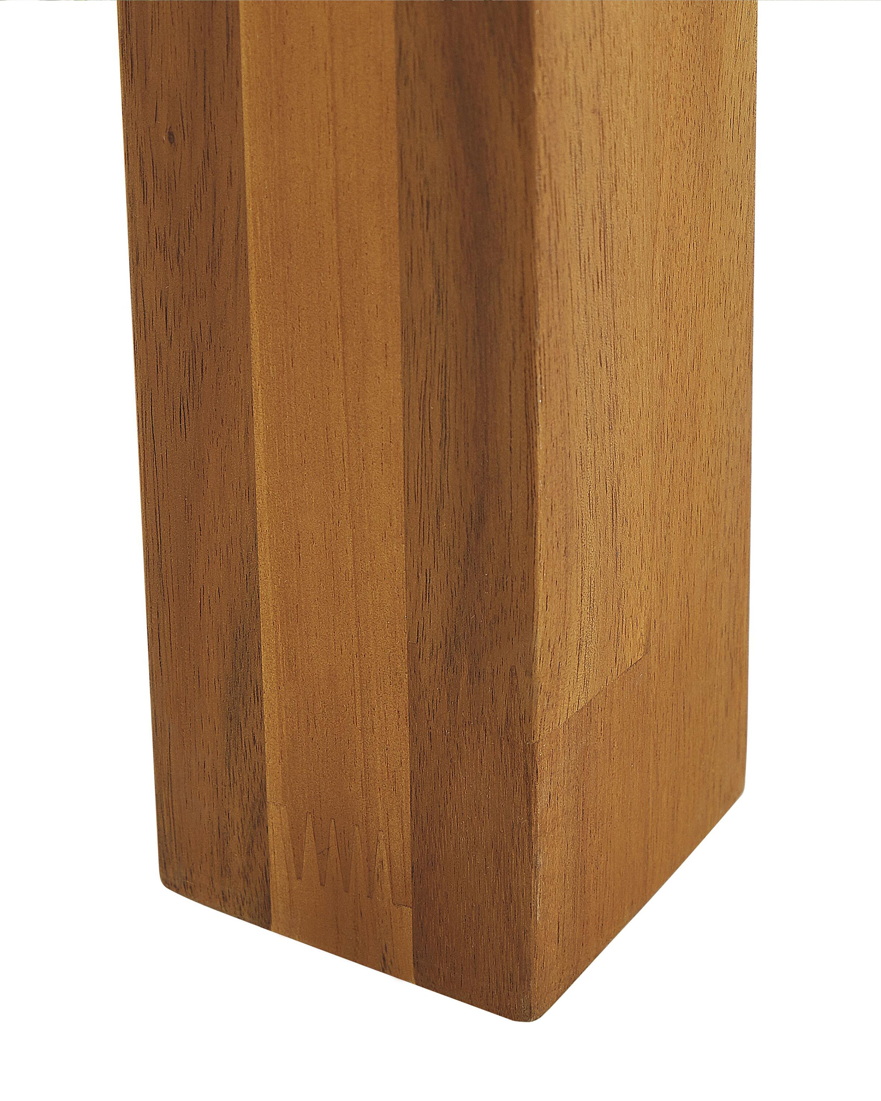 Set van 4 tuinstoelen LIVORNO Acaciahout Bruin
