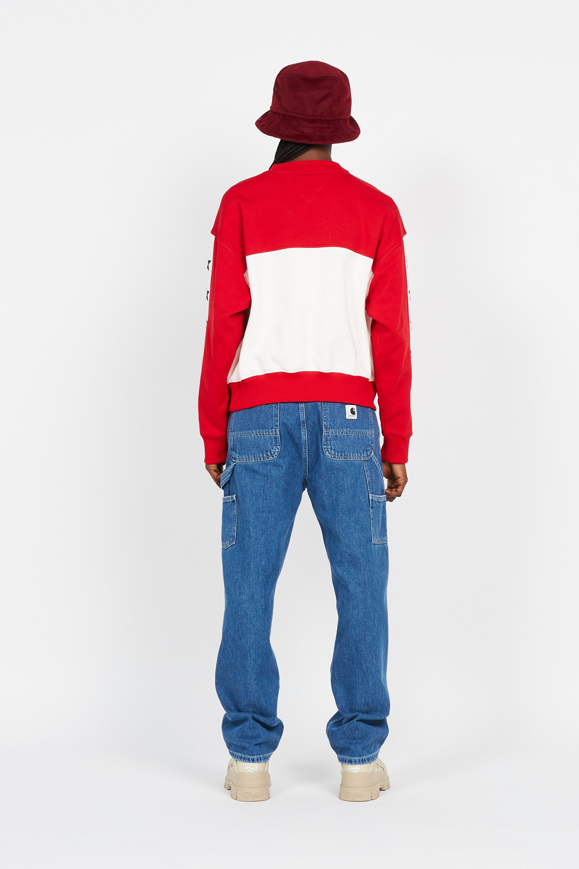 CARHARTT WIP Jean W' Pierce Straight Bleu