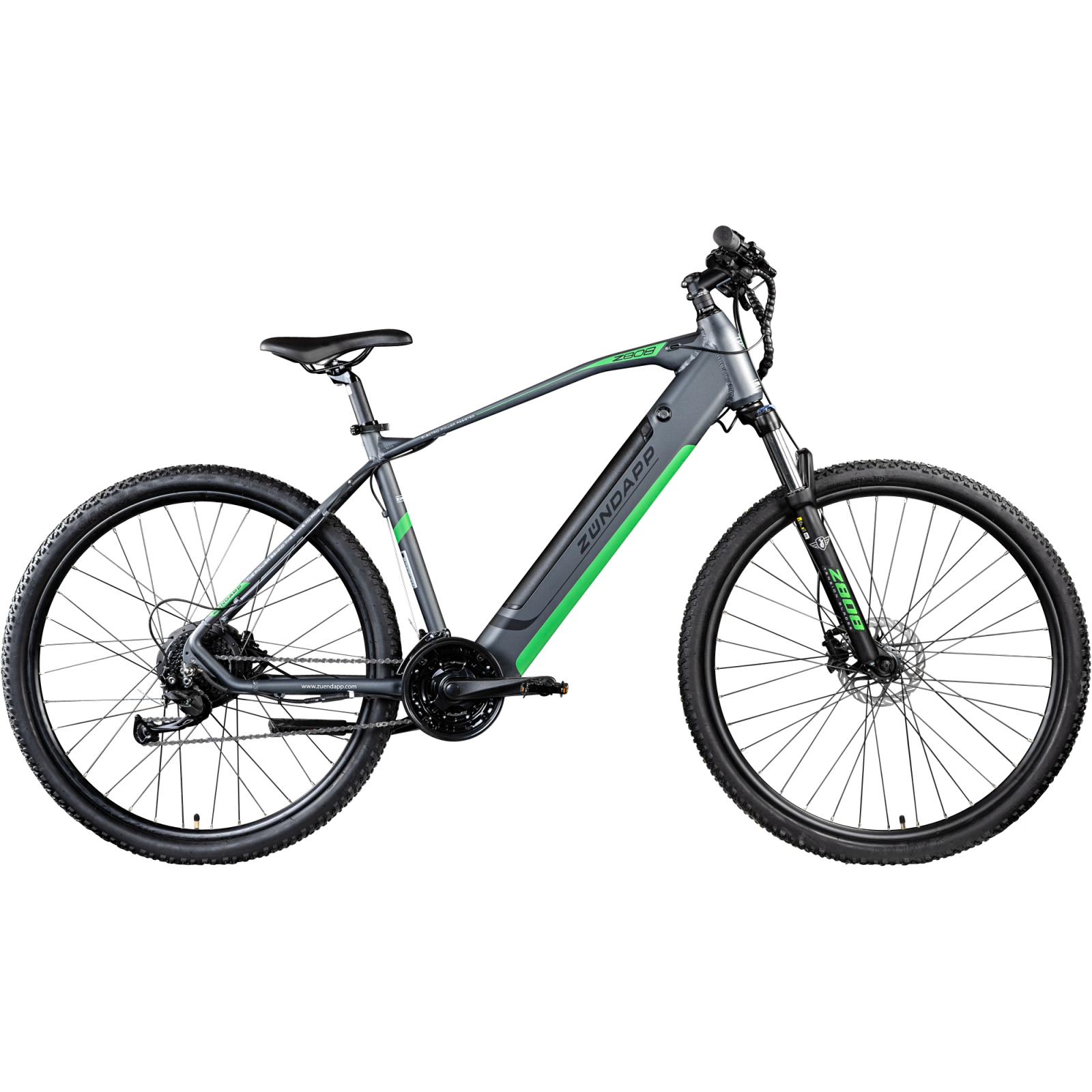 ZÜNDAPP E-Mountainbike Z808 650B - schwarz-grün - 29