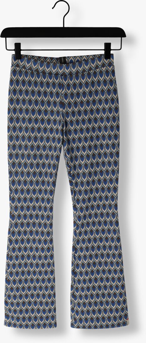 LOOXS 10sixteen blauwe looxs 10sixteen flared broek 2331-5626