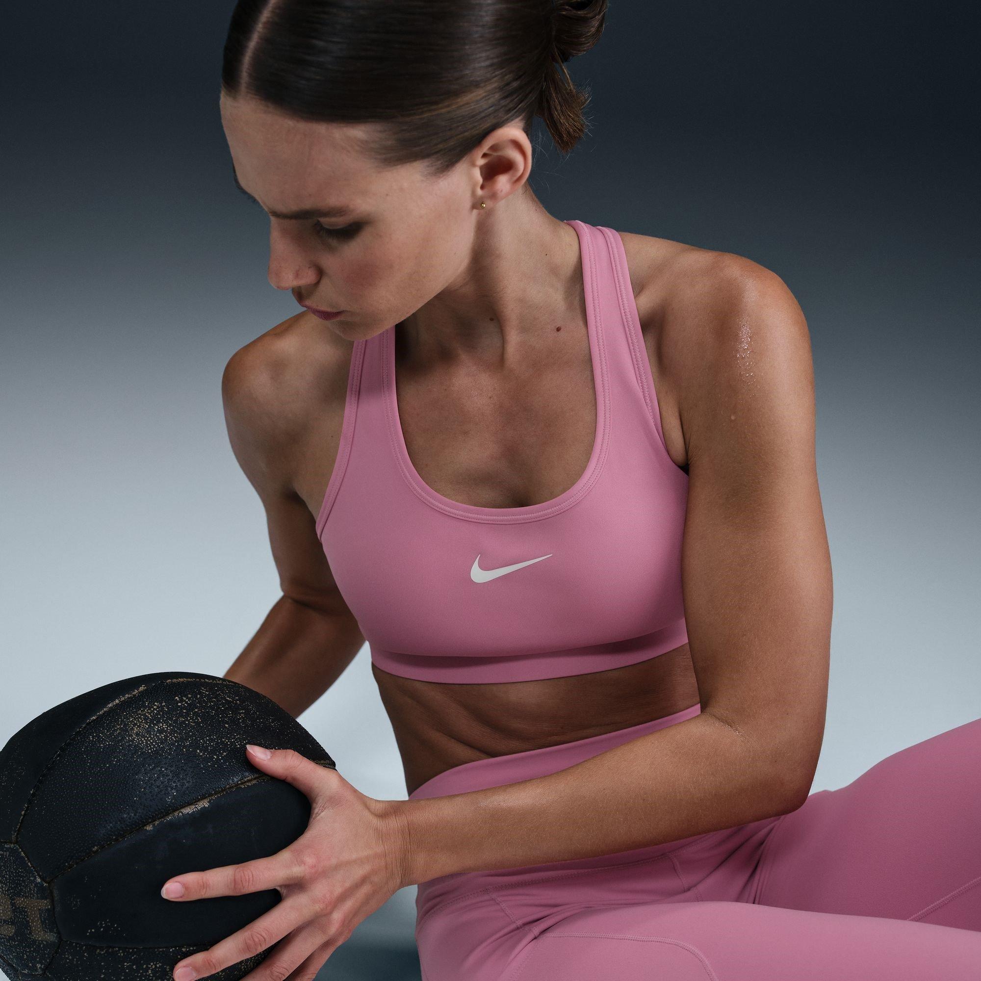 Nike Swoosh Womens Medium Support 1 Piece Pad Sports Bra