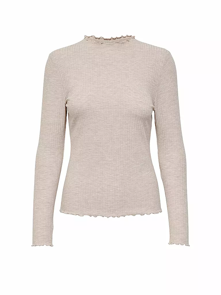 ONLY Langarmshirt ONLEMMA  beige