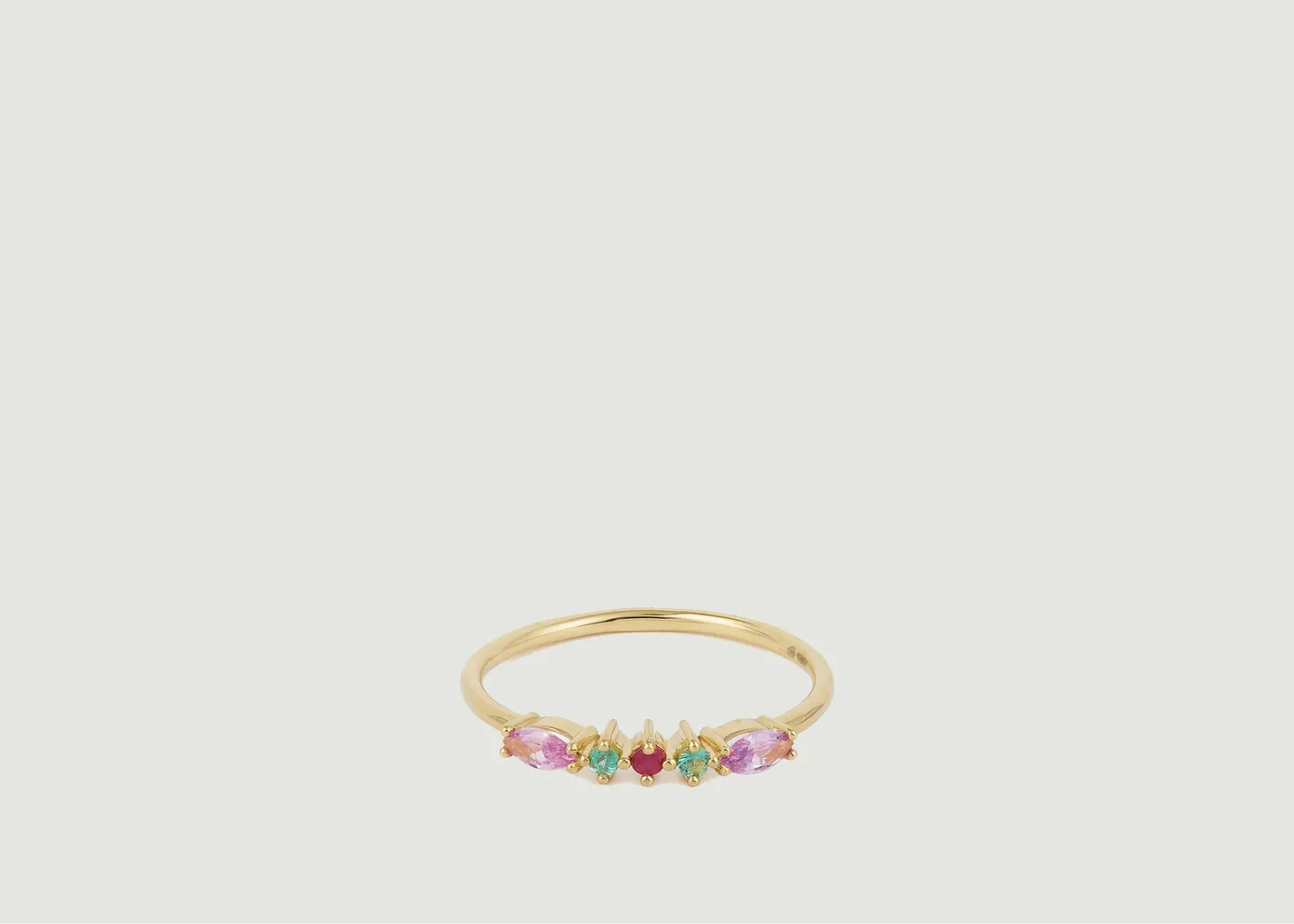 Bague Gaia 6 Rouge Sophie d'Agon