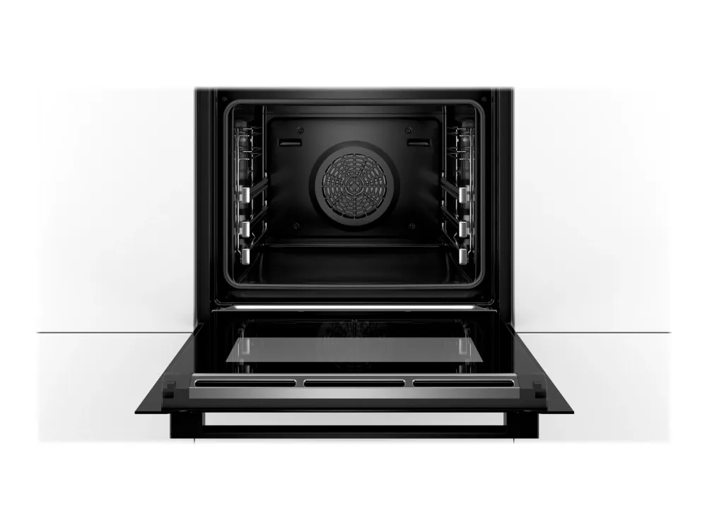 Bosch Serie | 8 accent | line HRG8769C7 - Ovn - med dampfunktion - til indbygning - Wi-Fi - niche - bredde: 56 cm - dybde: 55 cm - højde: 58.5 cm - med selv-rengøring - Klasse A - carbon-sort