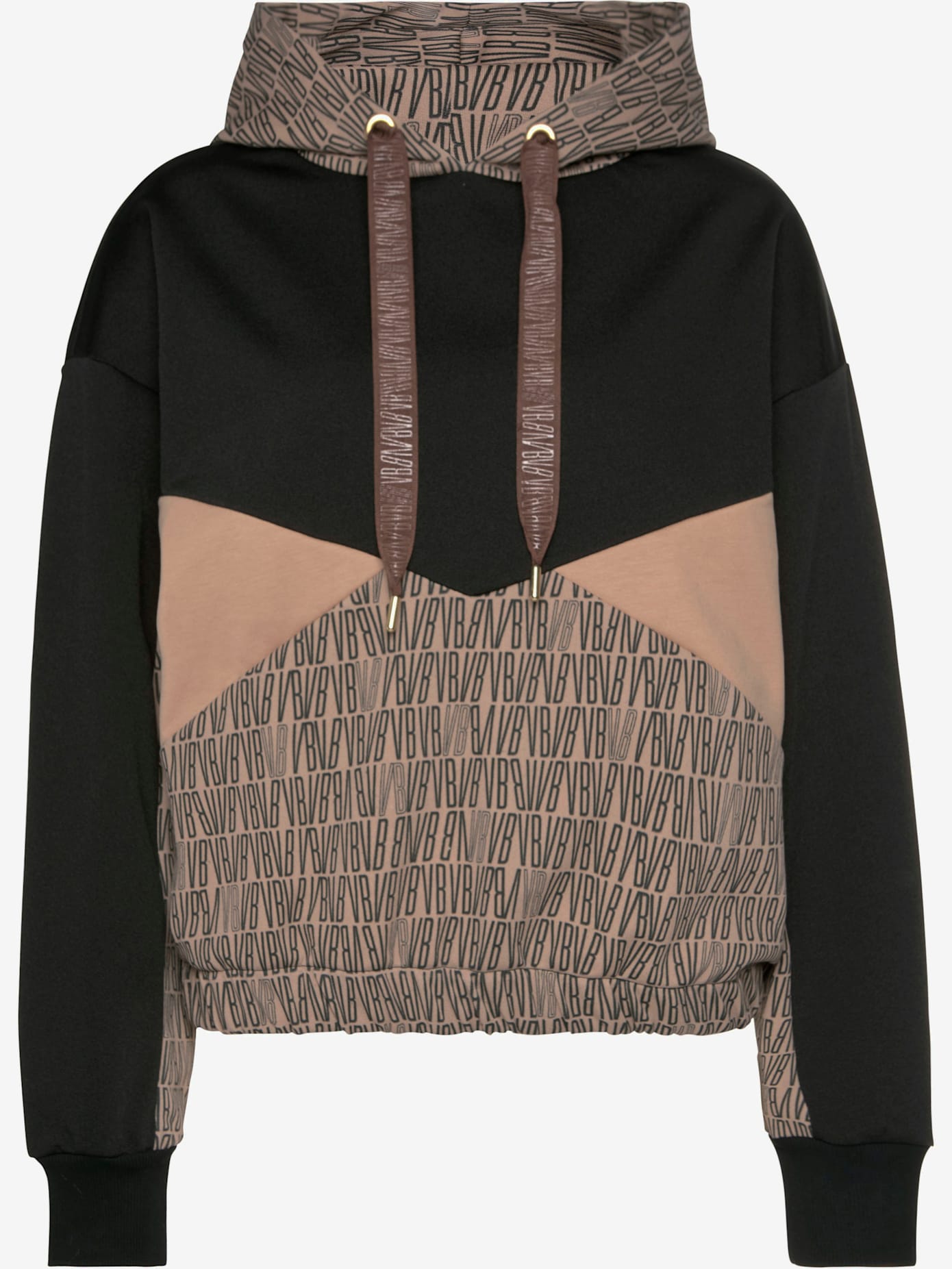 Sweatshirt à capuche capuche doublée avec logo