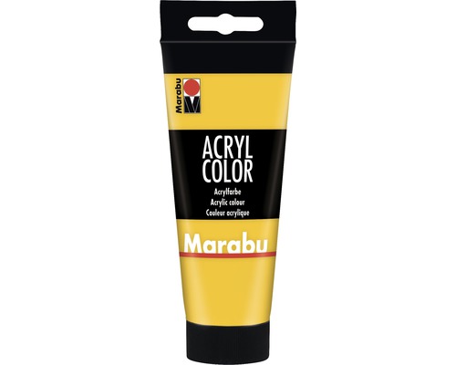 Marabu Artist Acrylverf Acrylkleur 021 middelgeel 100 ml