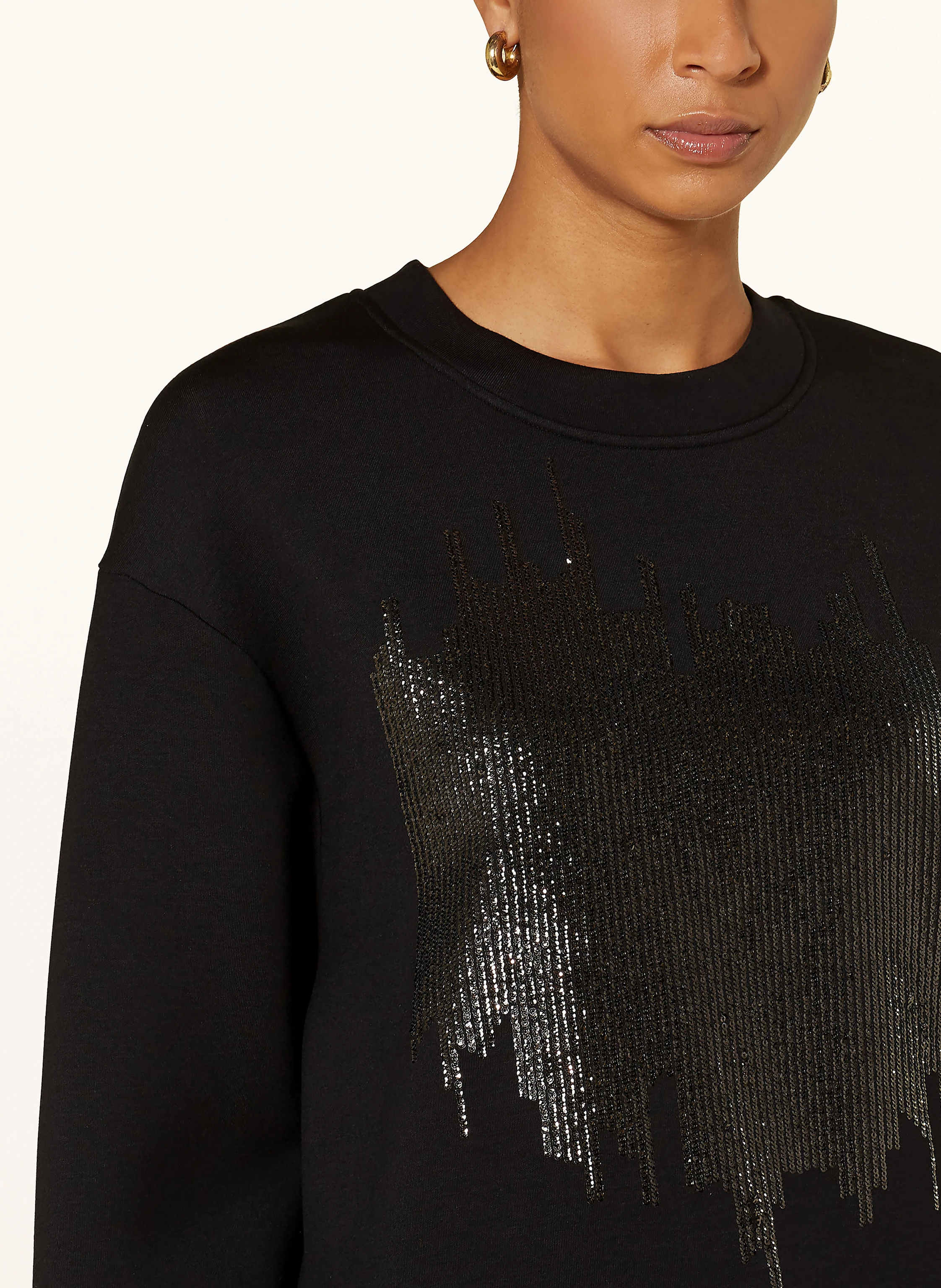 MOS MOSH Sweatshirt MMDAKOTA mit Schmucksteinen