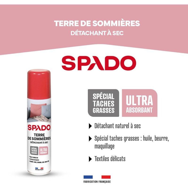 Terre de sommières détachant à sec 75 ml