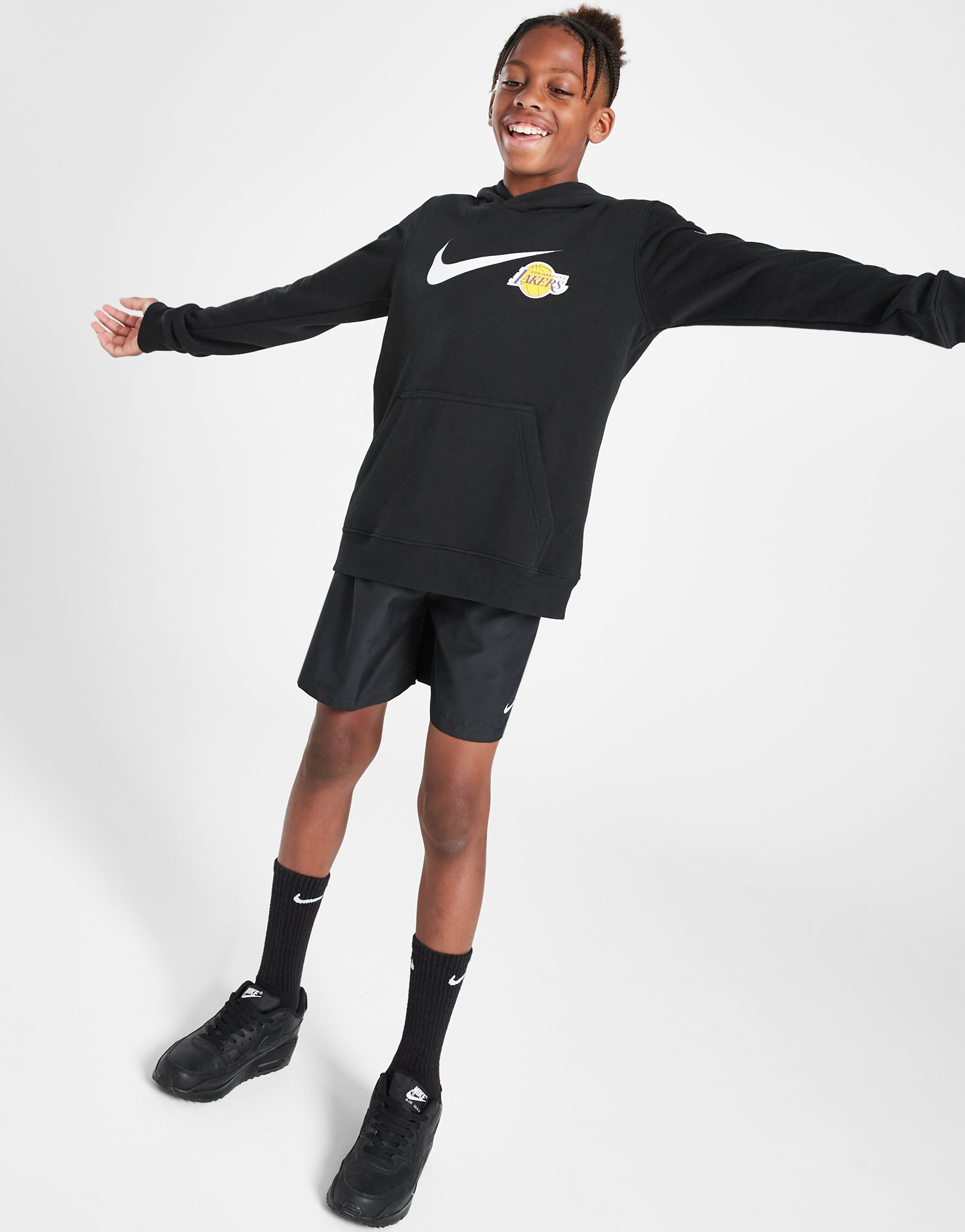 Nike Sweat à Capuche NBA LA Lakers Junior