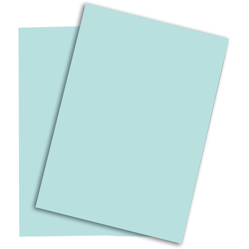 Rainbow Papier farbig, A4, 120 g/m², hellblau