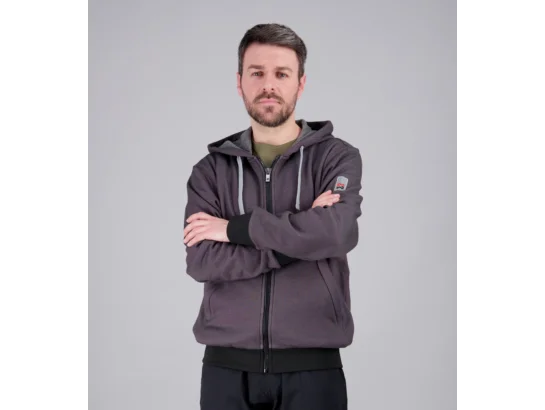 Sweat de travail Zippé Denim Würth MODYF Noir