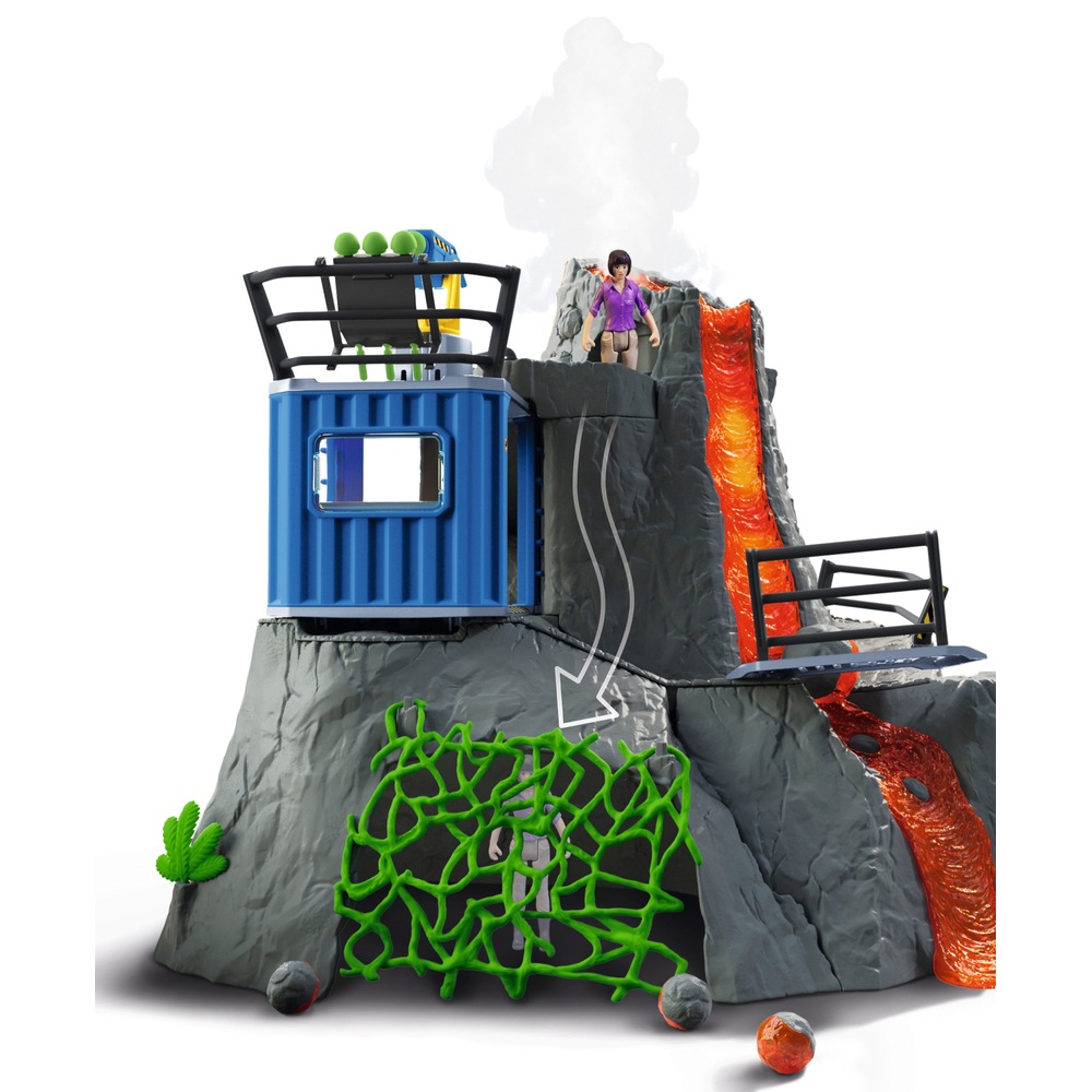 Schleich Dinosaurs Volcano Expedition Base Camp 42564