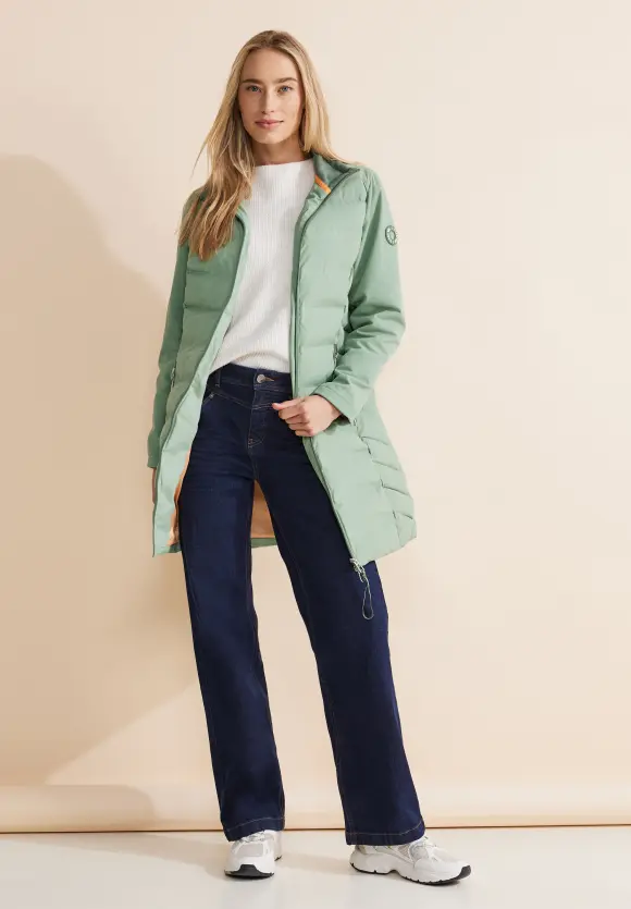 Softshell Mantel - dune green