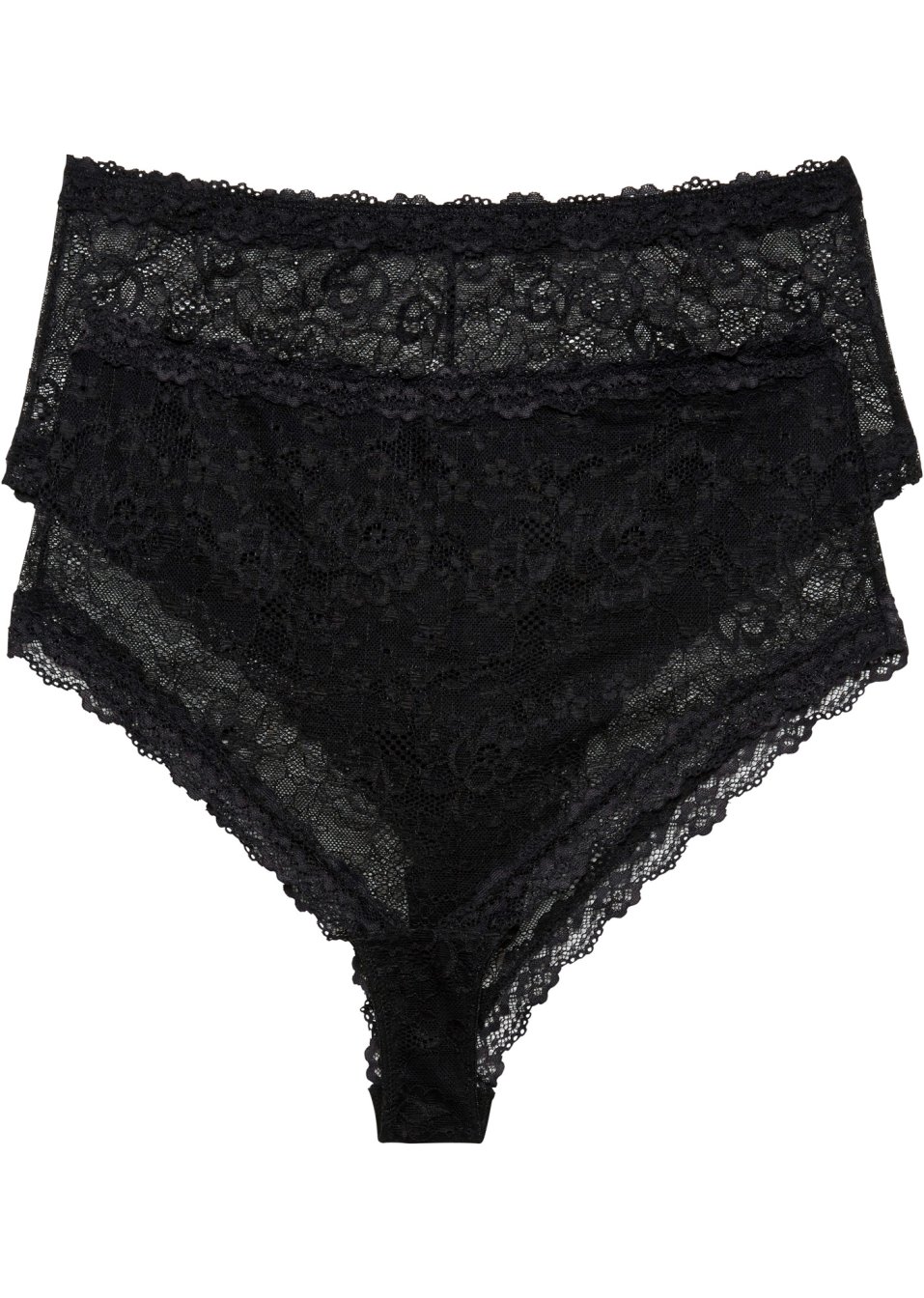 Lot de 2 slips taille haute