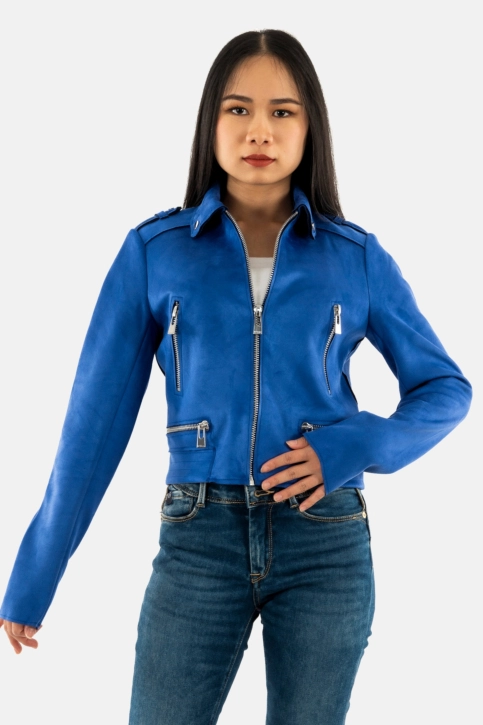 Blousons et vestes morgan 222-gsud bleu electrique