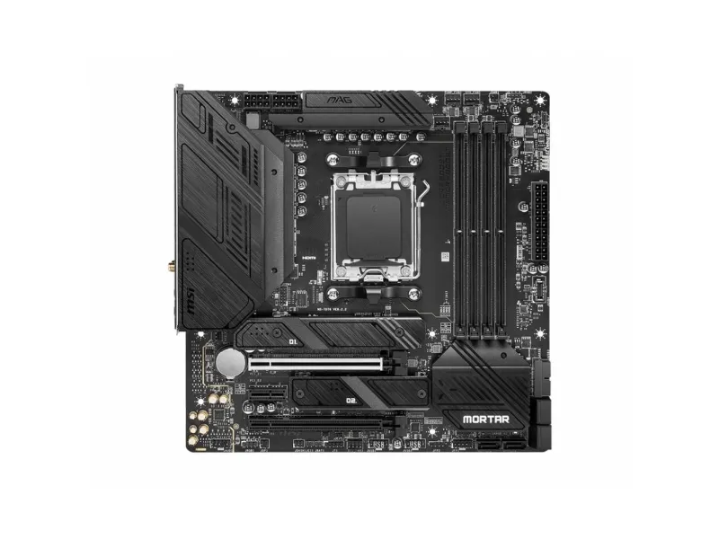[OUTLET] - MSI MAG B650M MORTAR WIFI - Bundkort - AM5 sokkel